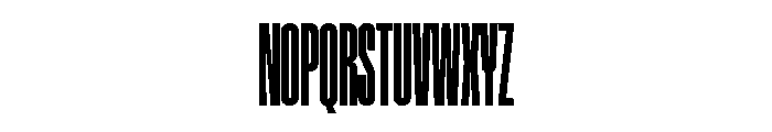 ABCGravity XXXCompressed Font UPPERCASE