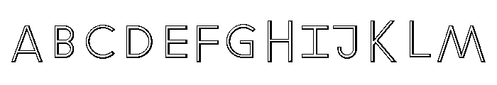 ABCGrow AB Font UPPERCASE