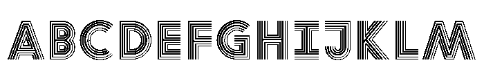 ABCGrow ABCDE Font UPPERCASE