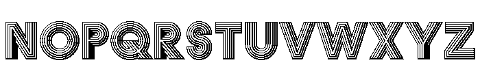 ABCGrow ABCDEF Font UPPERCASE