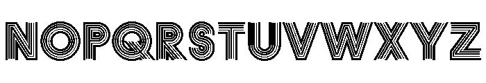 ABCGrow ABCDF Font UPPERCASE