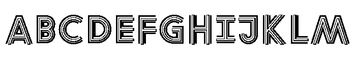 ABCGrow ABCE Font UPPERCASE