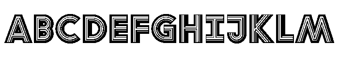 ABCGrow ABCF Font UPPERCASE
