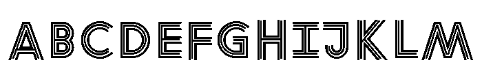 ABCGrow ABD Font UPPERCASE