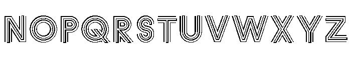 ABCGrow ABDE Font UPPERCASE