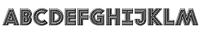 ABCGrow ABDEF Font UPPERCASE