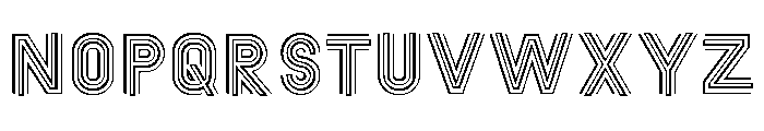 ABCGrow ABDE Font LOWERCASE