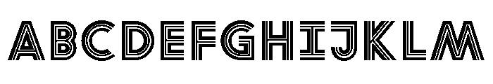 ABCGrow ABE Font UPPERCASE
