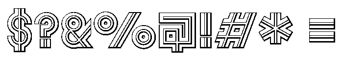 ABCGrow ABEF Font OTHER CHARS