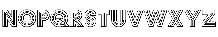 ABCGrow ABEF Font UPPERCASE