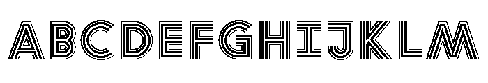 ABCGrow ACDE Font UPPERCASE