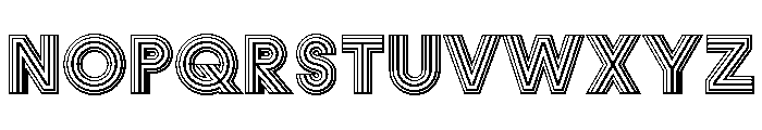 ABCGrow ACDEF Font UPPERCASE