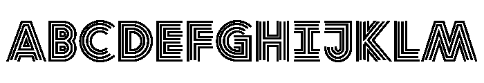 ABCGrow ACDF Font UPPERCASE