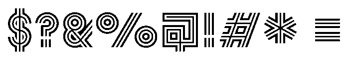ABCGrow ACE Font OTHER CHARS