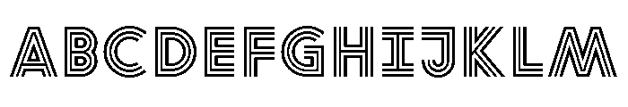 ABCGrow ACE Font UPPERCASE