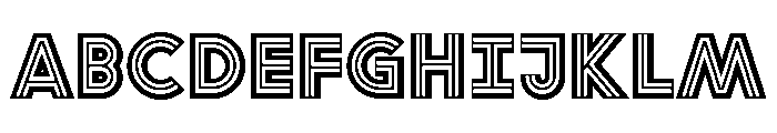 ABCGrow ACF Font UPPERCASE