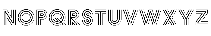 ABCGrow ADE Font UPPERCASE