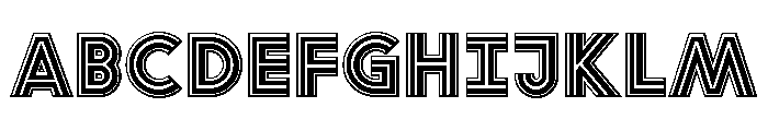 ABCGrow ADEF Font UPPERCASE