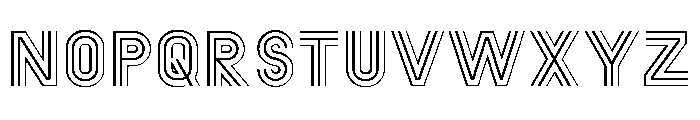 ABCGrow ADE Font LOWERCASE