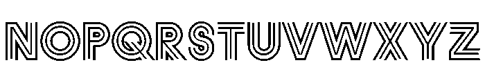 ABCGrow ADF Font UPPERCASE