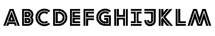 ABCGrow AE Font UPPERCASE