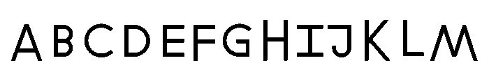 ABCGrow B Font UPPERCASE