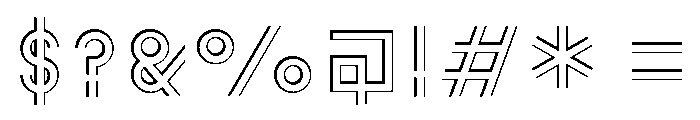 ABCGrow BC Font OTHER CHARS