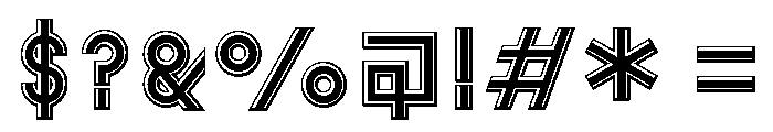 ABCGrow BCD Font OTHER CHARS