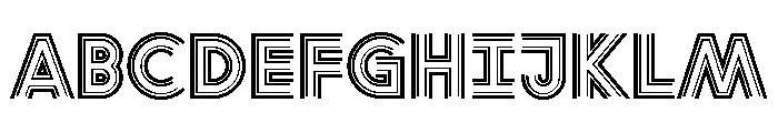 ABCGrow BCDF Font UPPERCASE