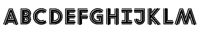 ABCGrow BCE Font UPPERCASE