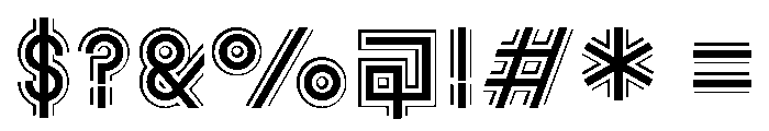 ABCGrow BDE Font OTHER CHARS
