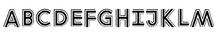 ABCGrow BDE Font UPPERCASE