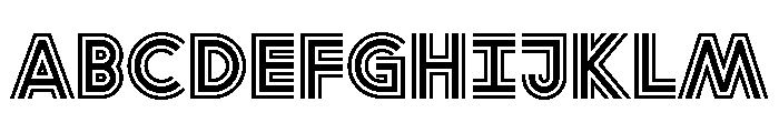ABCGrow BDF Font UPPERCASE