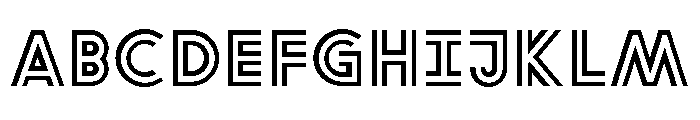 ABCGrow BE Font UPPERCASE