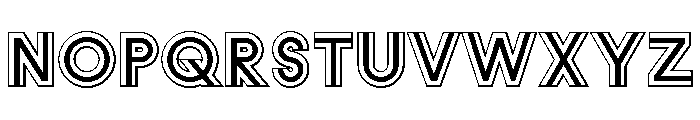 ABCGrow BEF Font UPPERCASE
