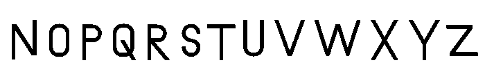 ABCGrow B Font LOWERCASE