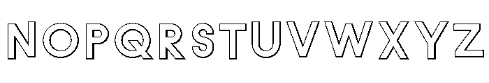 ABCGrow CD Font UPPERCASE