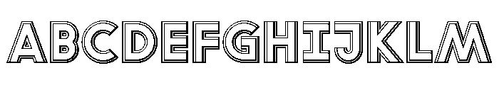 ABCGrow CDEF Font UPPERCASE