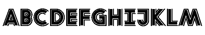 ABCGrow CDF Font UPPERCASE