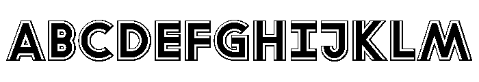 ABCGrow CEF Font UPPERCASE