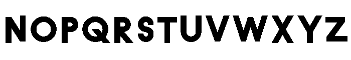 ABCGrow D Font UPPERCASE
