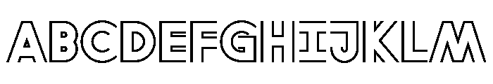 ABCGrow DF Font UPPERCASE