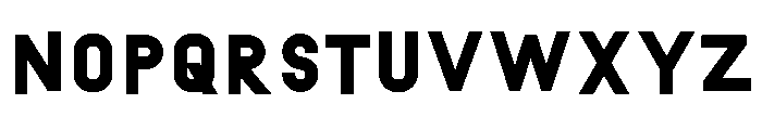 ABCGrow D Font LOWERCASE
