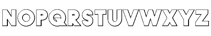ABCGrow EF Font UPPERCASE