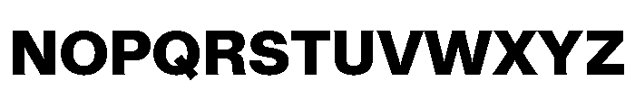 ABCHelveesti Black Font UPPERCASE