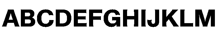 ABCHelveesti Heavy Font UPPERCASE