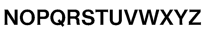 ABCHelveesti Medium Font UPPERCASE