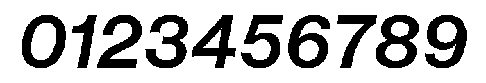ABCHelveesti MediumItalic Font OTHER CHARS