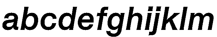 ABCHelveesti MediumItalic FONT