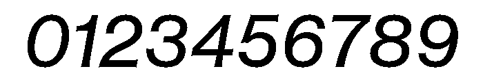 ABCHelveesti RegularItalic Font OTHER CHARS